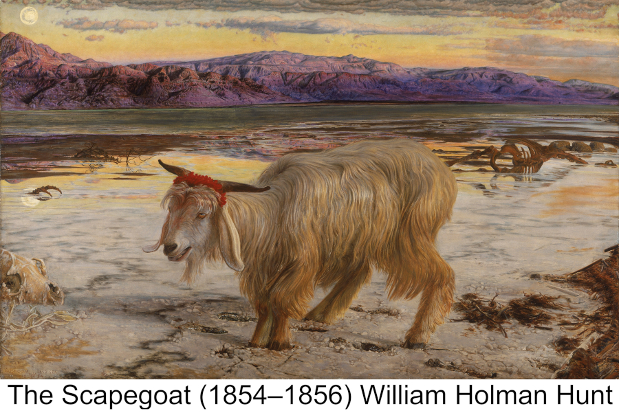 William Holman Hunt, The Scapegoat
