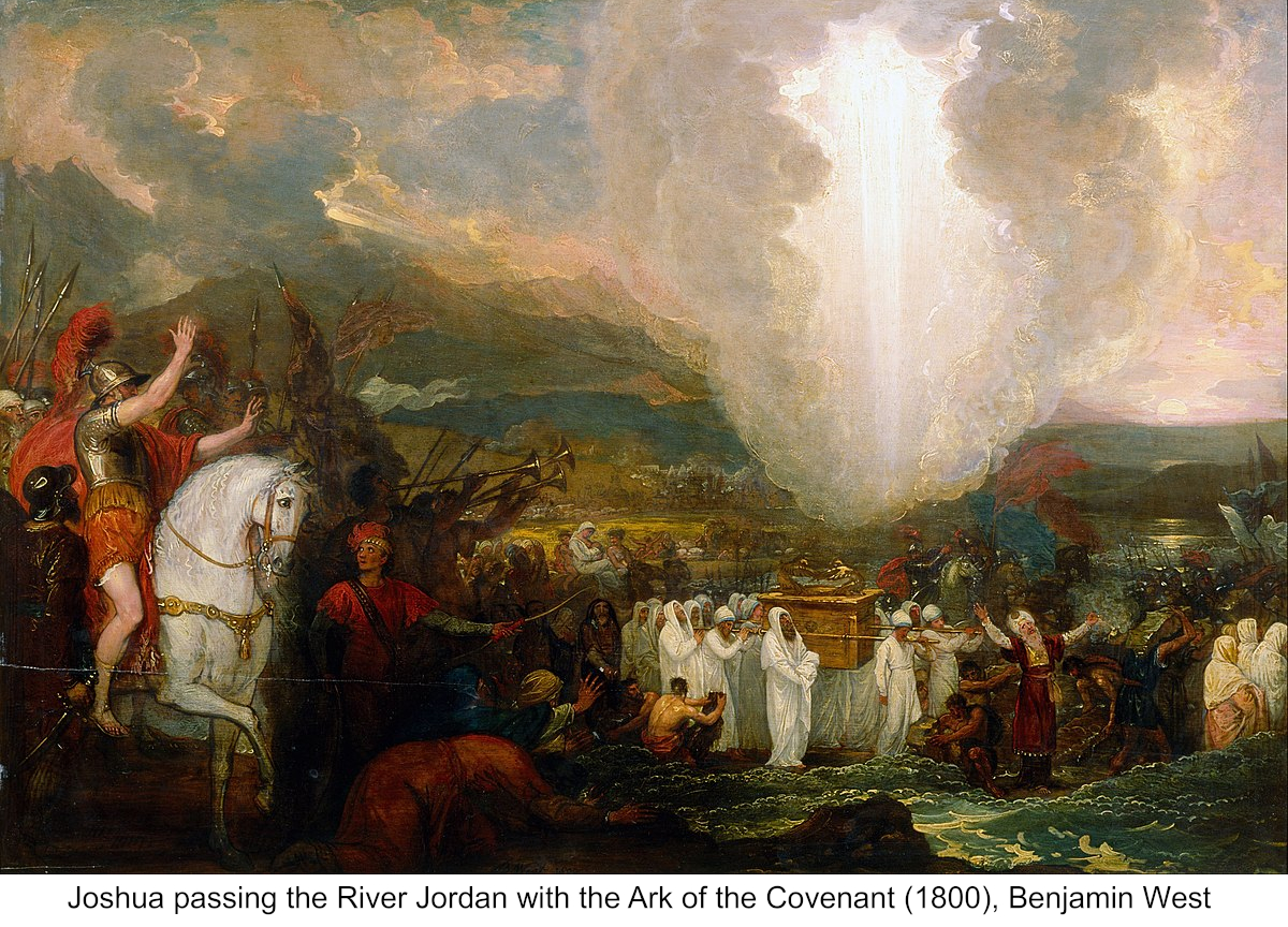 Benjamin West, Joshua crossing the river Jordan