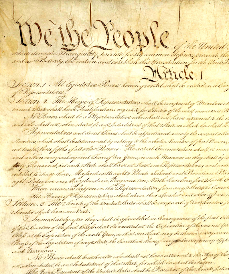 The Constitution of the Unites States